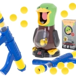 Lačna raca – strelska igra s pištolo in penastimi kroglicami