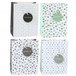 Darilna vrečka s pikami Just For You 23 x 18 x 10,5 cm