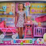 Punčka Steffi, otroci v otroški sobi