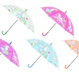 Samodejni dežnik z motivom samoroga