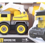 Vijačni daljinsko voden bager s predelavo v robota