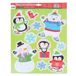 Božična okenska dekoracija 41 × 29 cm