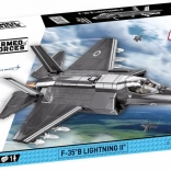 Model bojnega letala F-35B Lightning II iz kock