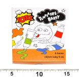 Tempera barve v tubah – komplet 6×9 ml
