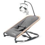 otroški gugalni ležalnik Snuggle New Baby, siv