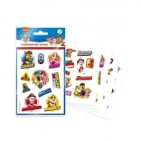 Začasne tetovaže TAČKE NA PATRULJI – 4 listi