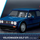Konstruktor COBI VOLKSWAGEN Golf GTI 1:35 (1976–1983)