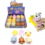 Stiskalni kuža 8 cm antistresna igrača