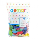 Klasični baloni 26 cm, mešanica barv, 100 kos