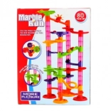 Plastična kroglična steza za otroke, 80 kosov