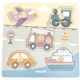 Lesena vstavljanka - prevozna sredstva