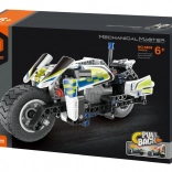 Konstrukcijski set iM.Master policijski motor s povratnim zagonom, 193 kosov