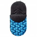 Otroška zimska vreča za voziček in avtosedež NEW BABY modra