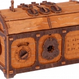 Escape Room Lesena Skrinja z Zakladom 3D puzzle
