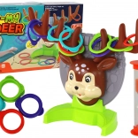 Družinska spretnostna igra – metanje obročev na jelena