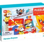DODO puzzle promet: junaki gasilci, 30 kosov