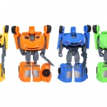 Avtorobot 14 cm z orožjem – transformacijski avto robot