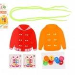 Izobraževalna igra Šivanje gumbov