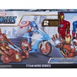 Marvel Avengers Titan Hero komplet figuric z vozili