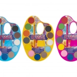 Grafix paleta z vodnimi barvami 12 kos rumena