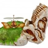 Leteci dinozaver oranžen