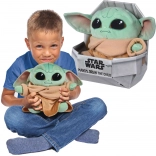 plišasta igrača Baby Yoda iz Mandaloriana 25 cm v škatli