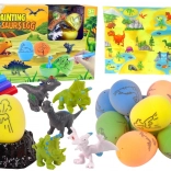 DIY komplet za barvanje dinozavrovih jajc