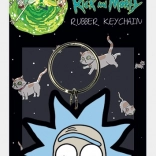 Gumijasti obesek za ključe RICK AND MORTY – Rickov nori nasmeh