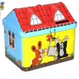 Hranilnica Krtek hiška z ključavnico