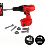 Akumulatorski vrtalnik s pripomočki na baterije