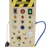 Lesena interaktivna LED busy board 2Kids Toys