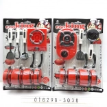 Komplet otroškega posodja s štedilnikom