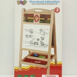 Lesena dvostranska tabla z abakom