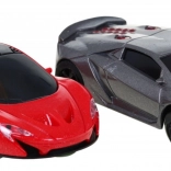 Otroška dirkalna steza z zankami in osvetlitvijo