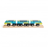 Bigjigs Rail leseni vlak Intercity 125