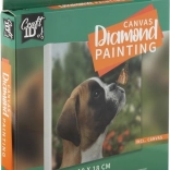 Grafix Diamantno slikanje Kužek 18x18 cm