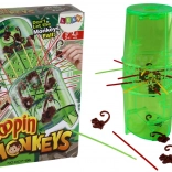 Spretnostna igra ujemi opičko – padajoče opičke in palčke