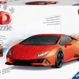 3D Sestavljanka Lamborghini Huracán Evo Arancio