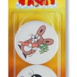 Mehka okrogla radirka s potiskom Krtko KOH‑I‑NOOR