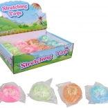 Barvasta gumijasta žogica za otroke