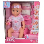 Funkcionalna punčka 43 cm Novorojenček