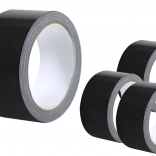 Tekstilni lepilni trak črn 48 mm × 50 m – univerzalen in izjemno močan