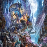 Puzzle Zmajčica votlina 1000 kosov