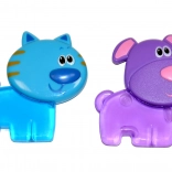 Hladilni grizalo za dojenčke – kužek ali mucka