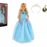 Gibljiva punčka ANLILY princesa 28 cm z dodatki