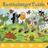 Sestavljanka RAVENSBURGER Krtek na vrtu 2×24 koščkov