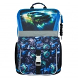 Šolska aktovka Baagl Zippy Dirkalni Avto