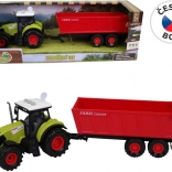 Traktor s prikolico z lučjo in zvokom