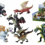 Realistične figurice zmajev 18–20 cm