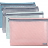 Mapica z zadrgo 30x23 cm v različnih barvah